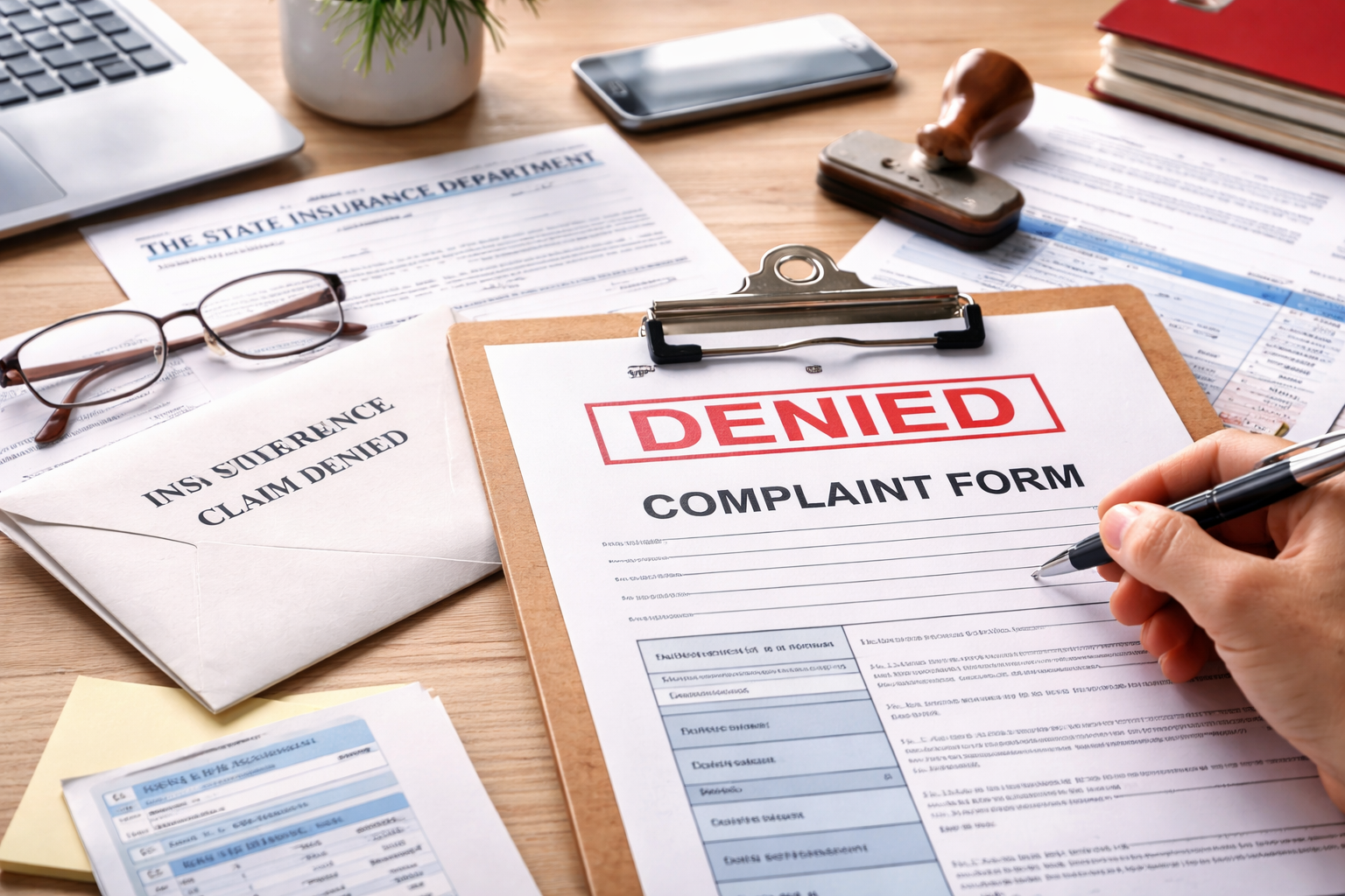 Insurance Denied Complaint to Regulator