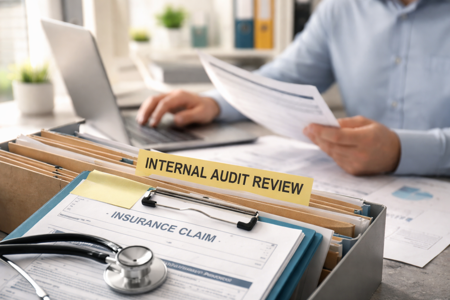Insurance Claim Under Internal Audit Review