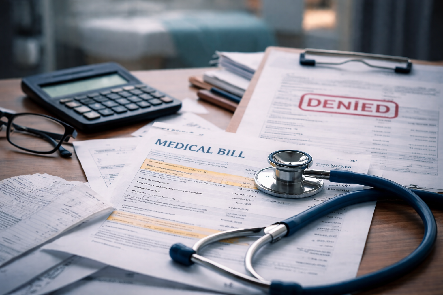 insurance denied hospital stay