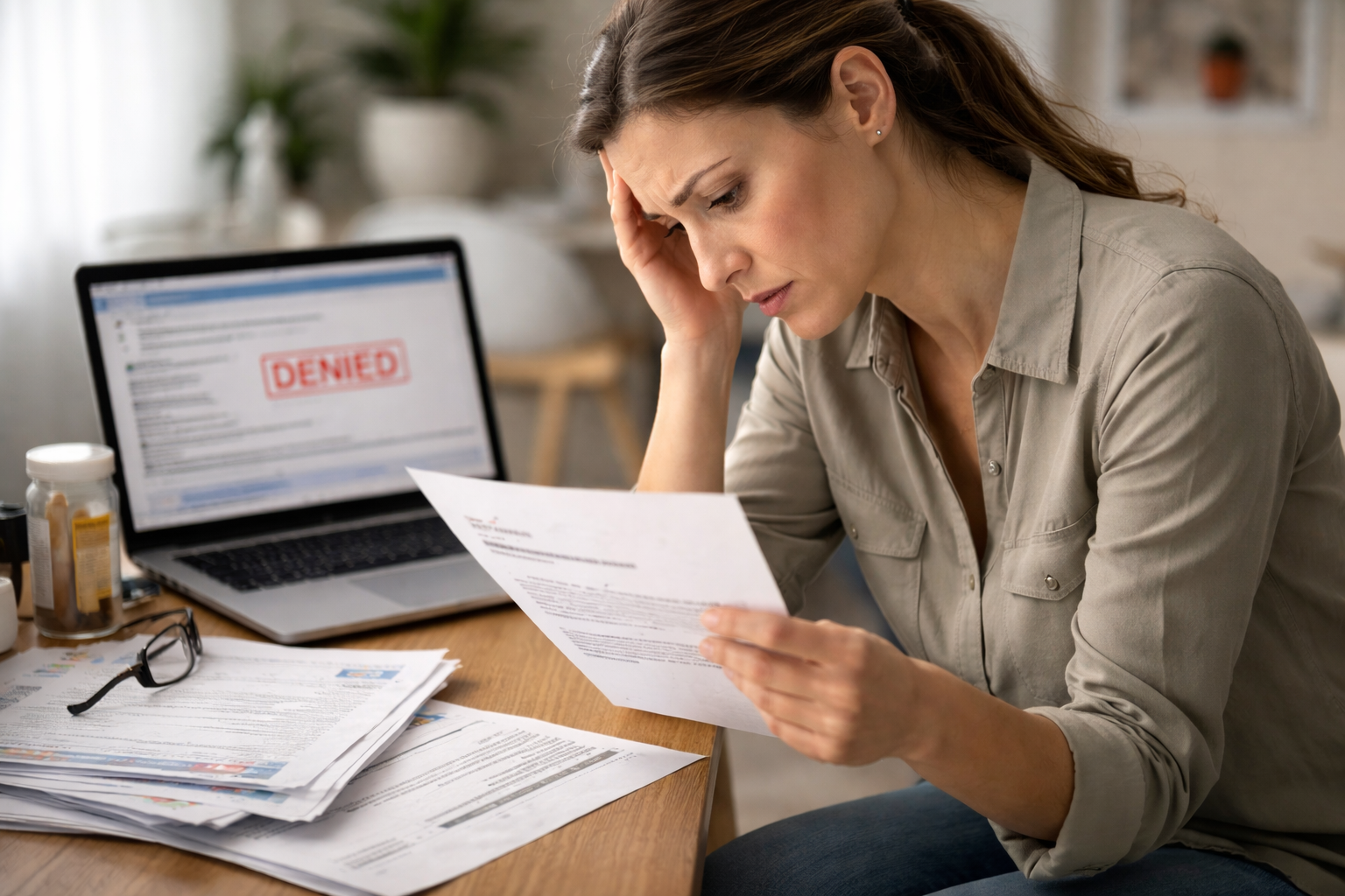 insurance denied mental health treatment