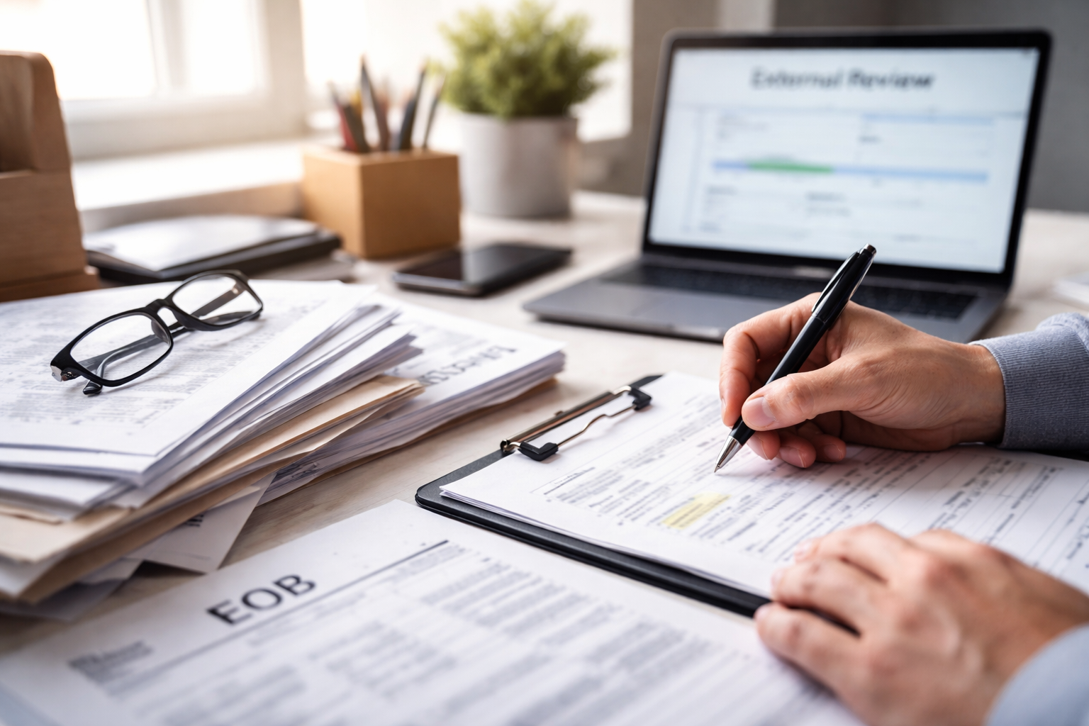 Insurance Appeal Escalation to External Review