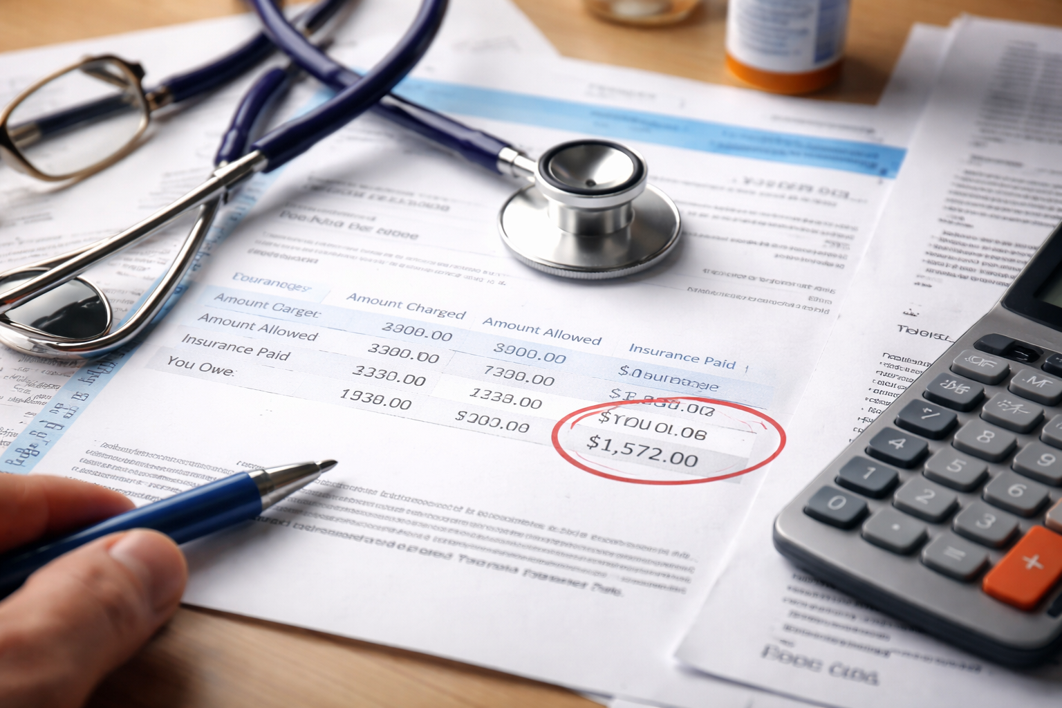 Insurance Claim Partially Approved but Patient Owes Unexpected Balance