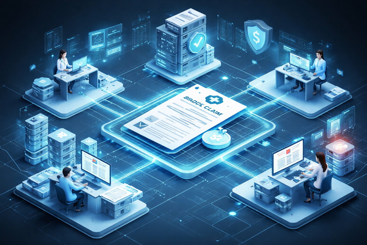How Health Insurance Claim Intake Systems Validate and Route Claims Before Adjudication