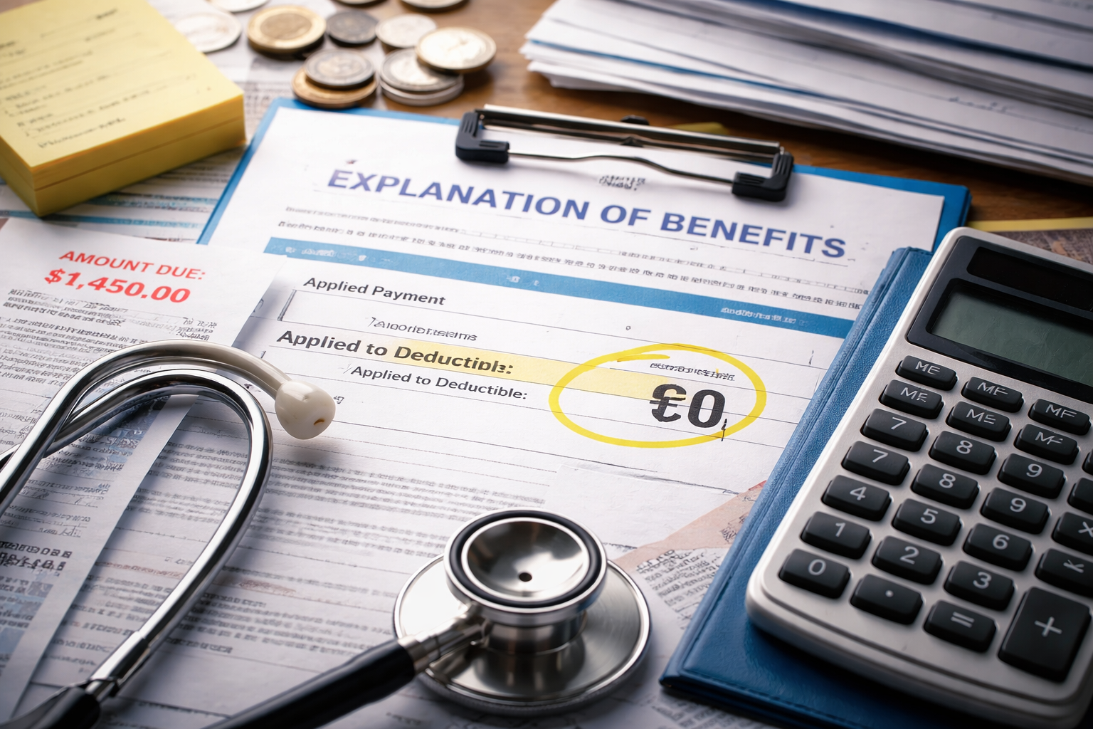 Insurance Claim Approved but Applied to Wrong Deductible or Out-of-Pocket Balance