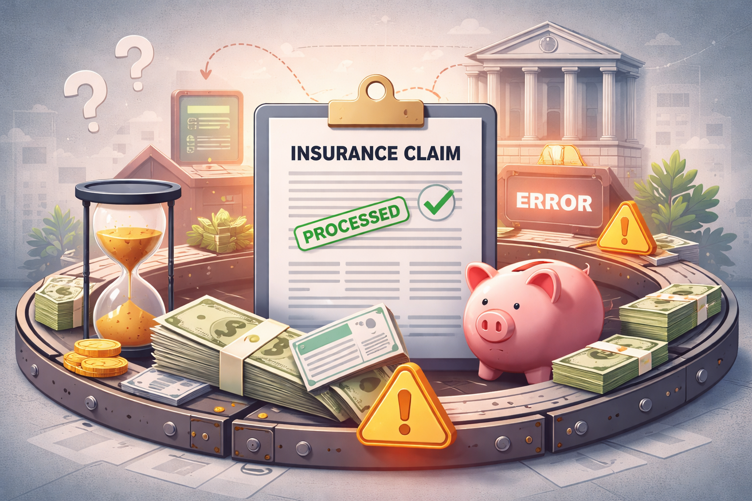 Insurance claim processed but no payment issued